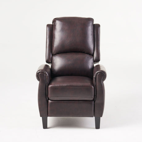 Memphis Standard Recliner Club Chair - Burgundy HouseOfZazla