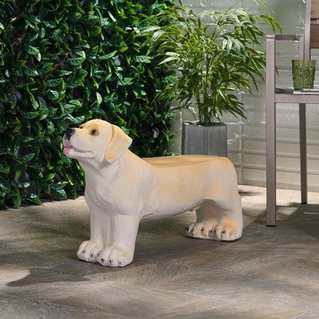MGO Dog Bench, Outdoor Light Brown, No Assembly Required HouseOfZazla