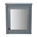 Wall Mounted Bathroom Storage Cabinet With Mirror, Medicine Cabinet With Height Adjustable Shelf HouseOfZazla