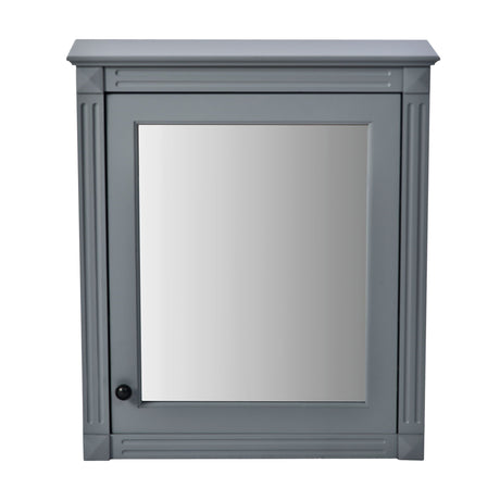 Wall Mounted Bathroom Storage Cabinet With Mirror, Medicine Cabinet With Height Adjustable Shelf HouseOfZazla