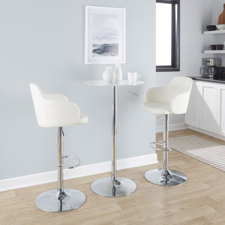 Adjustable Contemporary Bar Table HouseOfZazla