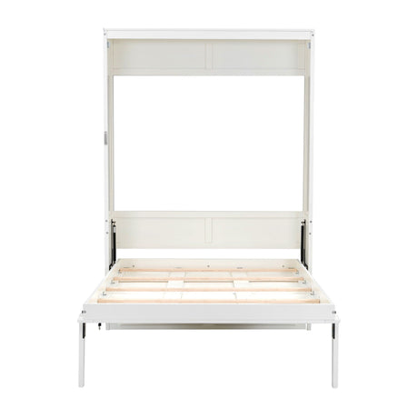 Full Size Murphy Bed With 2 Drawers - Beige HouseOfZazla