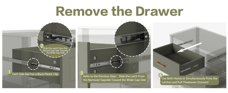 6-Drawer Double Dresser in Olive HouseOfZazla