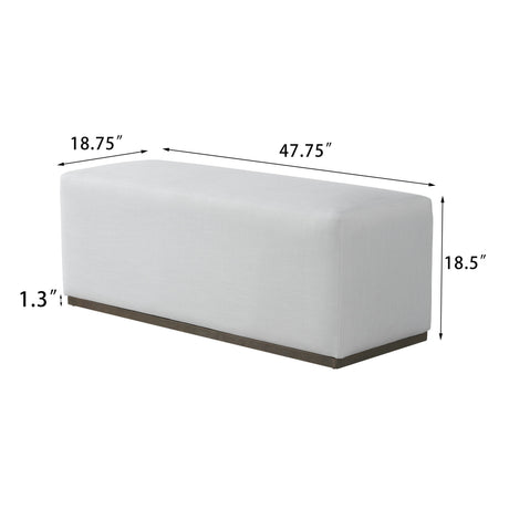 Simple and Elegant Footstool Bench HouseOfZazla