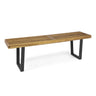 Intrinsic Outdoor Dining Bench With Slat Top HouseOfZazla