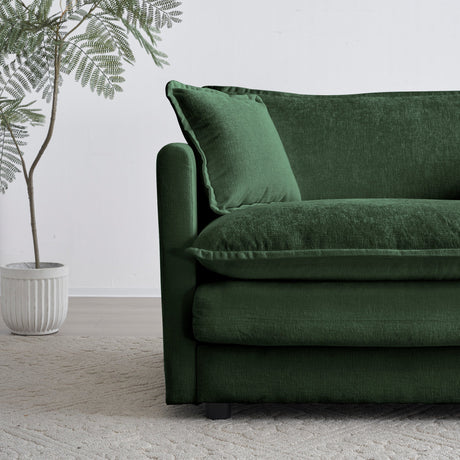 Modern Fabric Loveseat Sofa Couch for Living Room HouseOfZazla