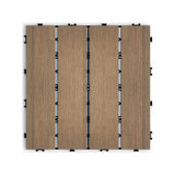 Patio Deck Tiles, Pack Of 22