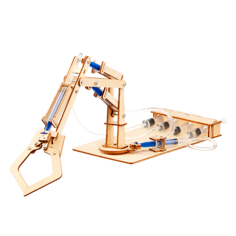 Hydraulic Robotic Arm DIY Kit, Educational STEM Toy Kitsville