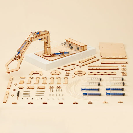 Hydraulic Robotic Arm DIY Kit, Educational STEM Toy Kitsville