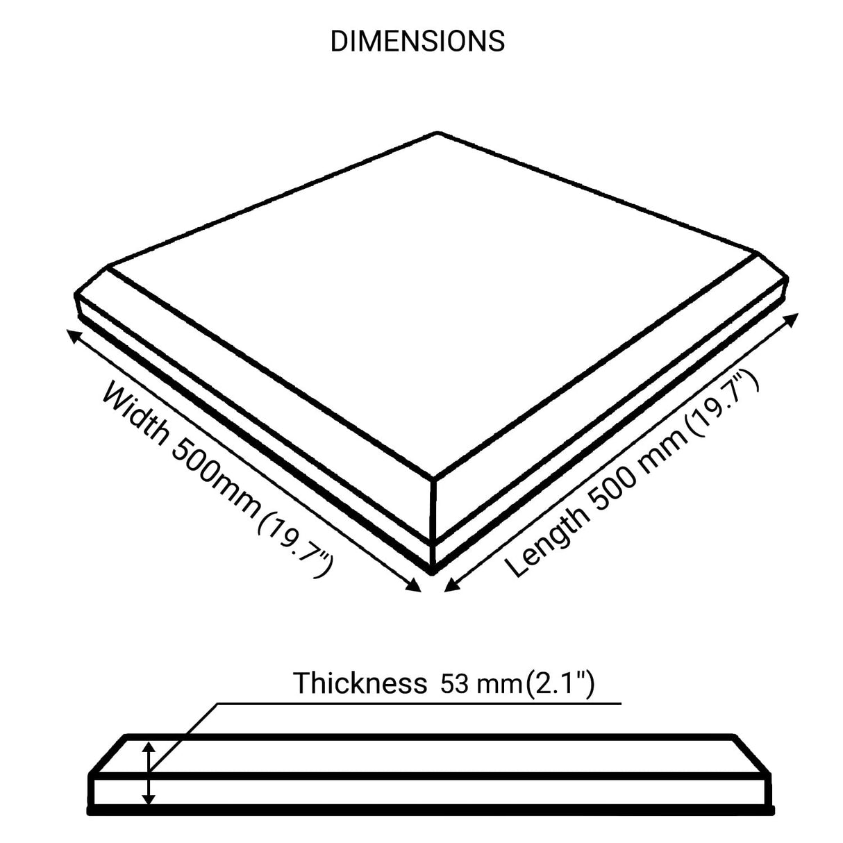 (4 Pack) Sound Absorption-Diffuse Acoustic Panel «Wave» for rec.studio | Wood laminated: (Sonoma) UA-acoustics