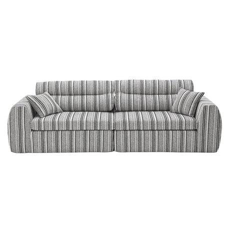 3 Seater, Couch With Throw Pillows For Living Room HouseOfZazla