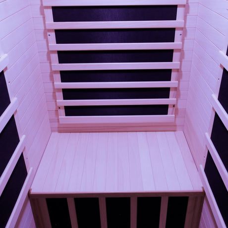 infrared sauna room single room HouseOfZazla