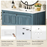 Bathroom Vanity Organizer With Sink, Combo Cabinet Set, Bathroom Storage Cabinet