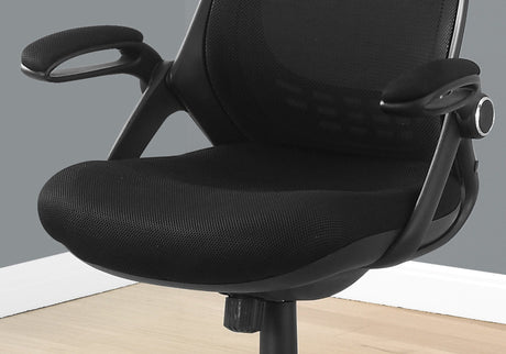 Office Chair, Adjustable Height, Swivel, Ergonomic, Armrests, Contemporary & Modern HouseOfZazla