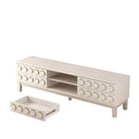 Media Console With 4 Drawers And Cable Management HouseOfZazla