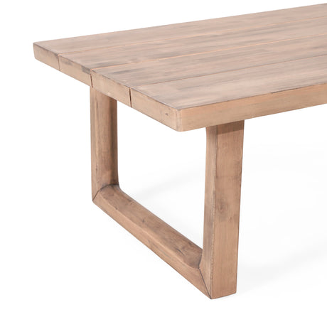 4-Pieces Acacia Wood Patio Furniture Set HouseOfZazla