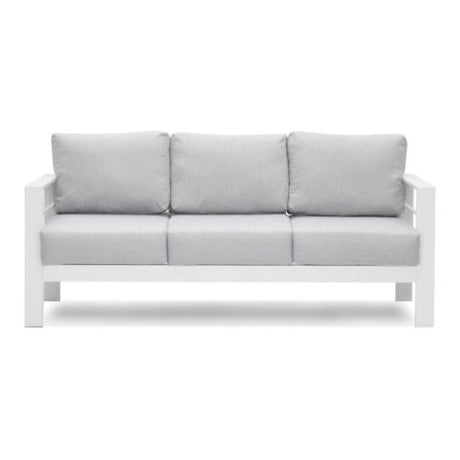 All-Weather Patio Sofa & Cushions, 3 Seat Outdoor Couch HouseOfZazla