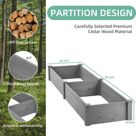 Outdoor Raised Garden Bed HouseOfZazla