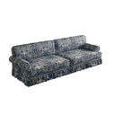Luxuriously Comfortable Cloud Couch Sofa With Elegant Rolled Arms & Pleated Skirt Design HouseOfZazla