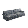 Luxuriously Comfortable Cloud Couch Sofa With Elegant Rolled Arms & Pleated Skirt Design HouseOfZazla