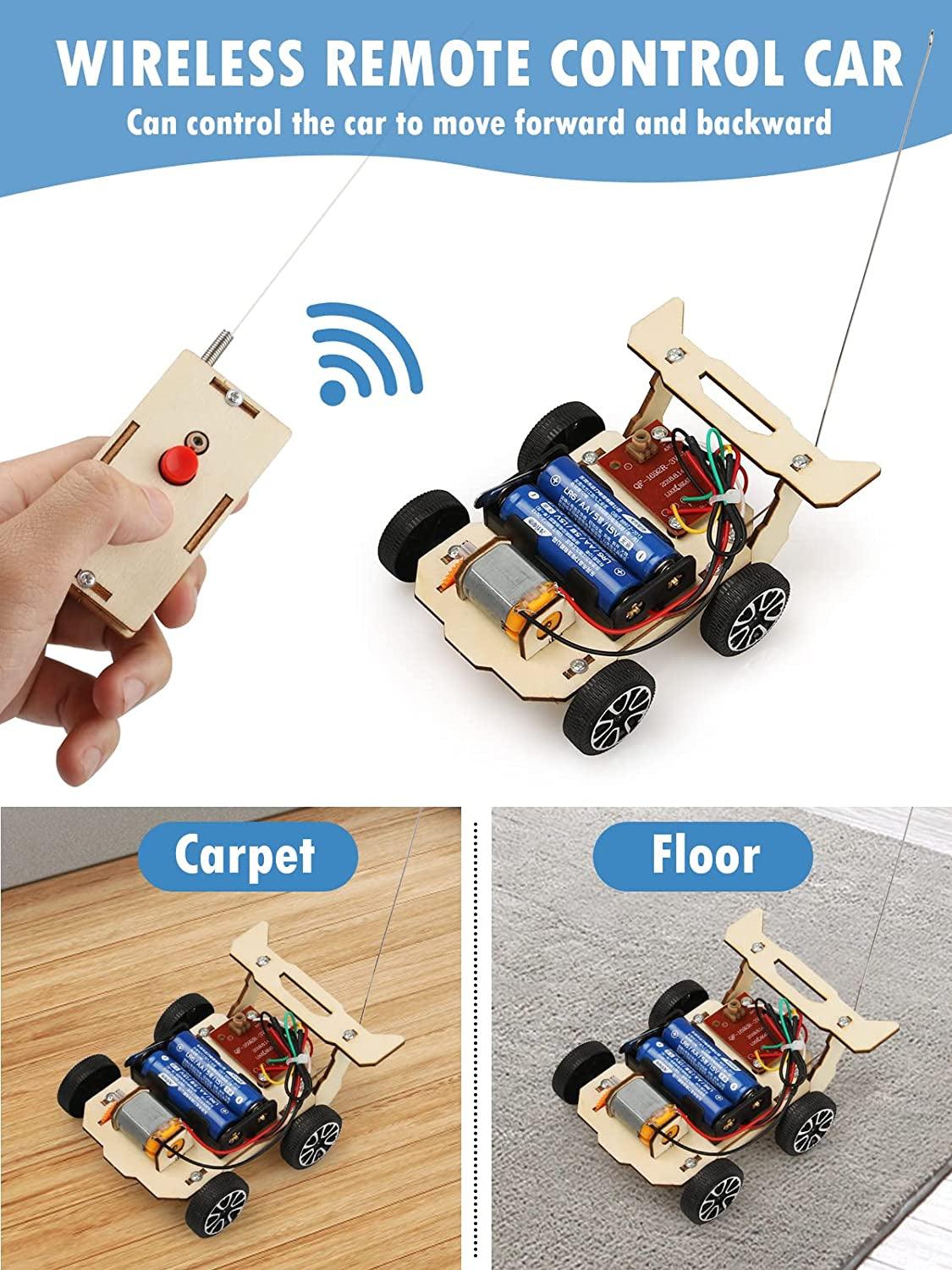 5 in 1 Model Car Kits, STEM Projects 3D Wooden Puzzles, Educational Science Experiment Building Set, DIY STEM Solar Toys WoodArtSupply