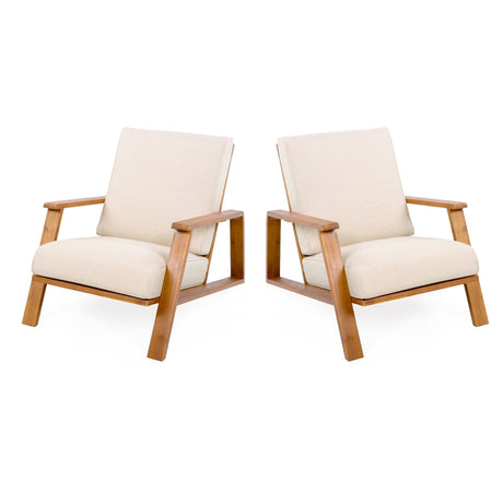 Outdoor Patio Lounge Chair Set of 2 HouseOfZazla
