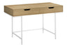 Computer Desk For Home Office, Storage Drawers, Marble Look Contemporary & Modern HouseOfZazla