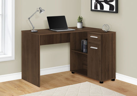 Computer Desk, Home Office, Corner, Storage Drawers, L Shape, Contemporary & Modern HouseOfZazla