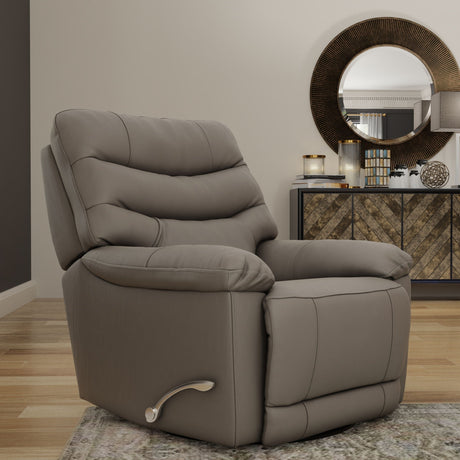 Oslo Antelope - Swivel Glider Recliner With Manual Footrest HouseOfZazla