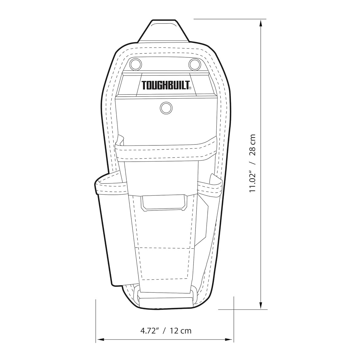 TOUGHBUILT TOU-CT-35-L Pliers Pouch ToughBuilt