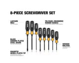 ToughBuilt 8 pc. Pro Screwdriver Set - TB-H5S8-A ToughBuilt