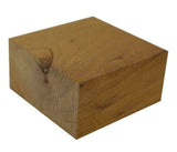 Exotic Wood Zone African Mahogany Wood Bowl Blanks Size 8" x 8" x 2" Woodworking Hardwood Square Blocks Exotic Wood Zone