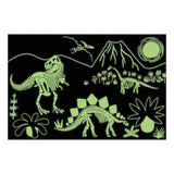 Mudpuppy Dinosaur Glow-in-the-Dark Puzzle, 100 Pieces, 18”x12” –Perfect for Kids Age 5+ - Colorful and Glowing Illustrations of Dinosaurs and Prehistoric Life - Award-Winning Glow in the Dark Puzzle Mudpuppy