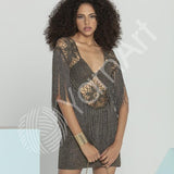 YarnArt Bright Metallic Shiny Yarn - 80% Polyamide 20% Metallic Polyester, 90g - Ideal for Summer Tops, Shawls, Bags, Hats, Crochet & Lace Projects - Soft & Durable, 340m, 4mm Needle & Hook Size (101) YarnArt