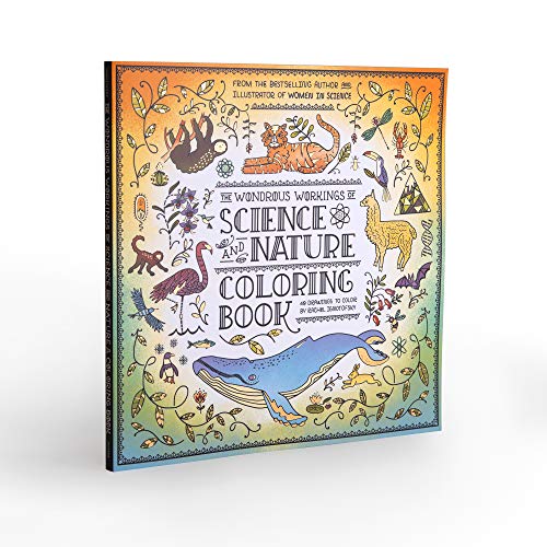 The Wondrous Workings of Science and Nature Coloring Book: 40 Line Drawings to Color Clarkson Potter