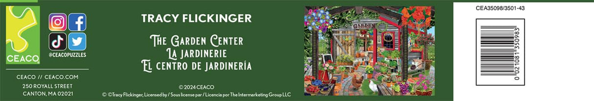 Ceaco - Tracy Flickinger - The Garden Center - 2000 Piece Jigsaw Puzzle Ceaco