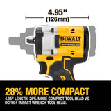 DEWALT ATOMIC 20V MAX* 3/8 in. Cordless Impact Wrench with Hog Ring Anvil (Tool Only) (DCF923B) DEWALT
