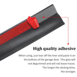 DGSL Universal Garage Door Seal, Garage Door Rubber Seal Strip Replacement, Weatherproofing Garage Door Weather Stripping with Nails (20 Feet) DGSL