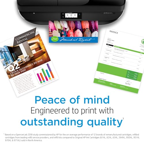 HP 910XL Black High-yield Ink Cartridge | Works with HP OfficeJet 8010, 8020 Series, HP OfficeJet Pro 8020, 8030 Series | Eligible for Instant Ink | 3YL65AN HP