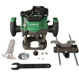 Metabo HPT 36V MultiVolt™ Cordless Plunge Router | Tool Only - No Battery | Includes 1/2-Inch and 1/4-Inch Collets | Variable Speed | Optional AC Adapter | M3612DAQ4 Metabo HPT