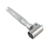 QWORK 1.5" Stainless Steel Home Wallpaper Seam Roller Wall Paper Construction Tool Seam Flat Roller Paint Tool QWORK