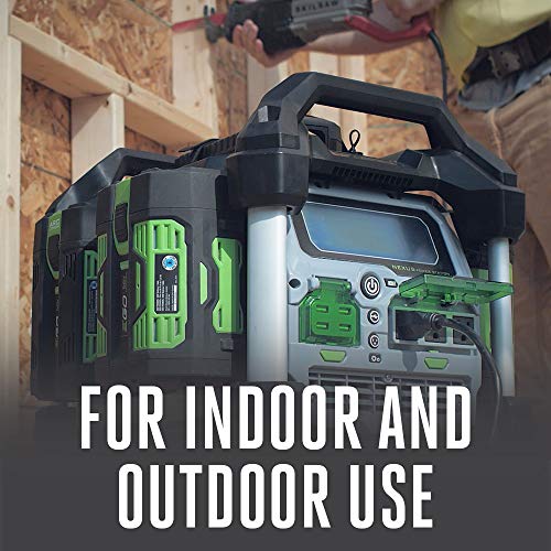 EGO Power+ PST3040 3000W Nexus Portable Power Station for Indoor and Outdoor Use Battery Not Included Silver EGO Power+