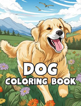 Charming Paws: Adorable Dog Coloring Book for Adults: Anti-Stress, Anxiety, and Relaxation | 50 Heartwarming Illustrations WoodArtSupply