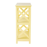 Pearington Book Shelf, One Size, Yellow Pearington