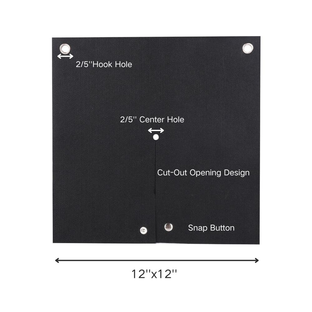 UBEISITO 3PCS Welding Blanket Fireproof Mat 12''x12''Up To 1800°F Heat Resistant Flame Retardant Protector for Plumbing Hole Propane Torch,Carbon Felt Blanket for Brazing Soldering Pad for Copper Pipe UBEISITO