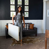 LIFETIME 80387 4-Foot Commercial Adjustable Folding Table, Almond Lifetime