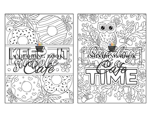 You Are Amazing: Inspirational Coloring Book for Adults Featuring Positive Quotes and Motivational Phrases for Stress Relief and Relaxation WoodArtSupply
