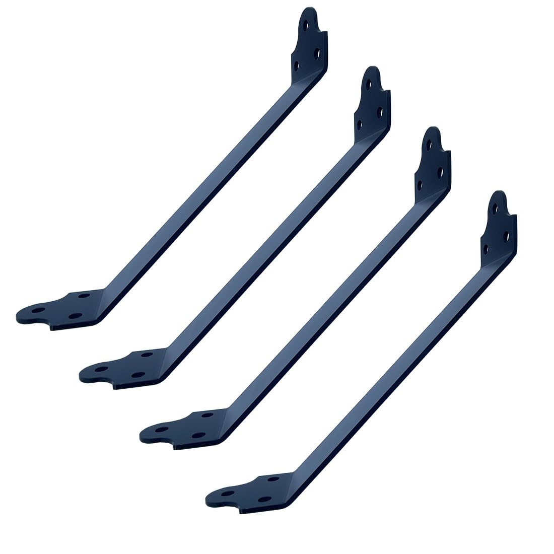 4 Pcs Heavy Duty 45 Degree Angle Bracket，Strut Connector Bracket，45 Degree Angle Knee Braces - Versatile Strut Channel Hardware for Gazebo & Pergola Assembly Jouray