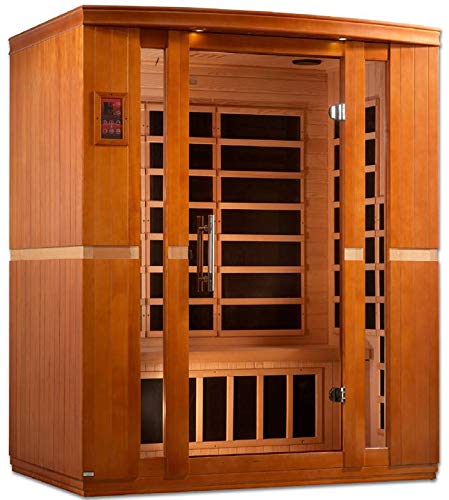 Dynamic SAUNAS Bellagio 3-Person Low EMF Far Infrared Sauna DYNAMIC SAUNAS