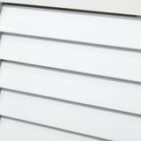 HOMCOM Under Sink Storage Cabinet with Removable Shelf, Bathroom Vanity Cabinet with 2 Doors, White HOMCOM